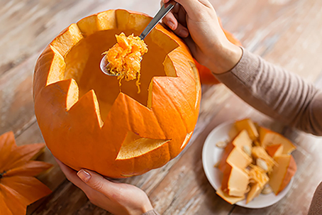carved pumpkin