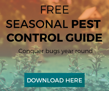 An image that says "Free Seasonal Pest Control Guide"